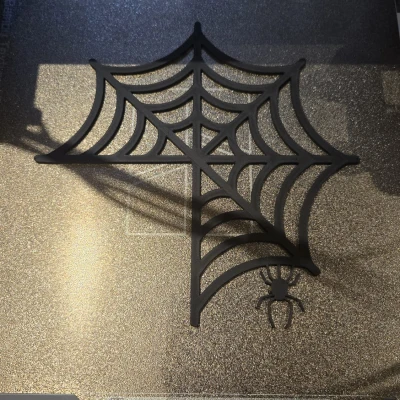 Trang Trí Góc Cửa Mạng Nhện Halloween