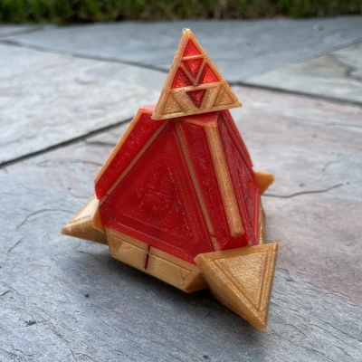 Mô hình Geared Sith Holocron In 3D