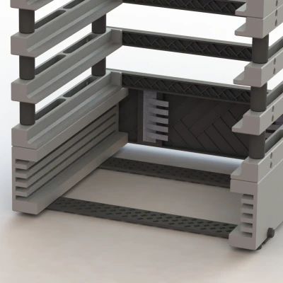 Kệ lưu trữ cho Hệ thống Lưu trữ Đa mô-đun (MMSS)