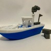 Chiếc Benchy Nổi Ổn Định Có Hàng, Khói Và Cờ (Phiên Bản Đa Sắc Màu) - Thumbnail 2