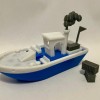Chiếc Benchy Nổi Ổn Định Có Hàng, Khói Và Cờ (Phiên Bản Đa Sắc Màu) - Thumbnail 5