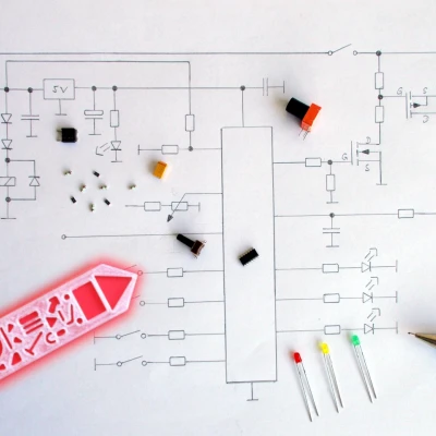 Khuôn vẽ ký hiệu điện tử nhỏ gọn - CEST