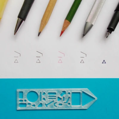 Khuôn vẽ ký hiệu điện tử nhỏ gọn - CEST