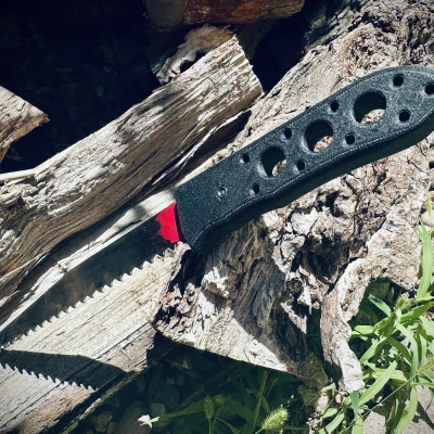 Tay Cầm & Ống Bảo Vệ Lưỡi Dao Cắm Trại Siêu Nhẹ - 2 Phiên Bản!