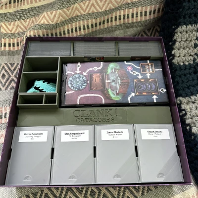 Khay Đựng Hộp Game Clank! Catacombs