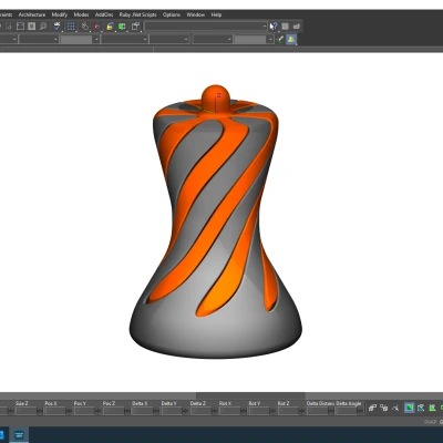 Mô hình Fidget Xoắn Ốc