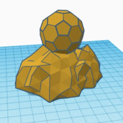 Quả Bóng Vàng Đơn Giản