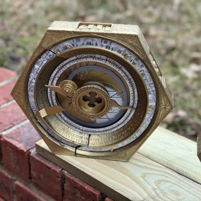 Indiana Jones Dial of Destiny Archimedes Dial - Mô hình 3D