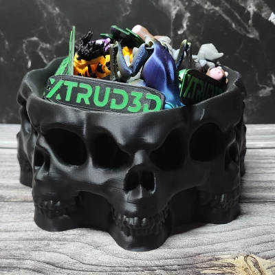 Chén Đựng Kẹo Đầu Lâu Đa Diện Mạo Độc Đáo