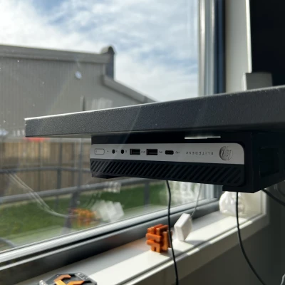 Đế Gắn HP EliteDesk Mini 800 G5 Dưới Gầm Bàn (Có thể dùng cho các mẫu G khác)