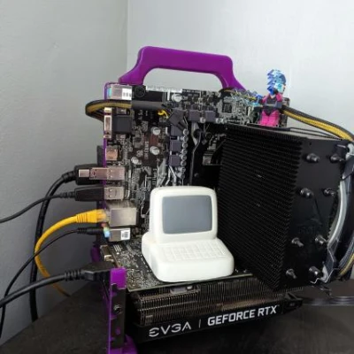 Hộp Case Máy Tính Khung Mở