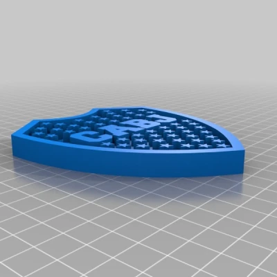 Huy hiệu Câu lạc bộ bóng đá Boca Juniors (Phiên bản mới nhất)