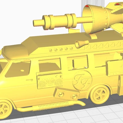 Mô hình Van Foo Fighters cho Stern Pinball Pro