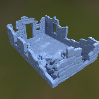 Ngôi Nhà Nhỏ Bị Tàn Phá