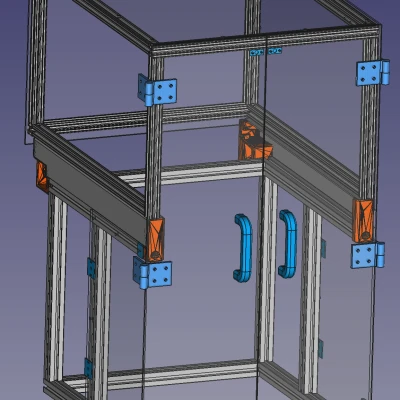 Vỏ máy Prusa XL của Wire