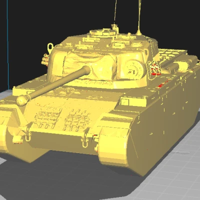 Xe Tăng Hạng Trung Centurion MK.1 của Anh