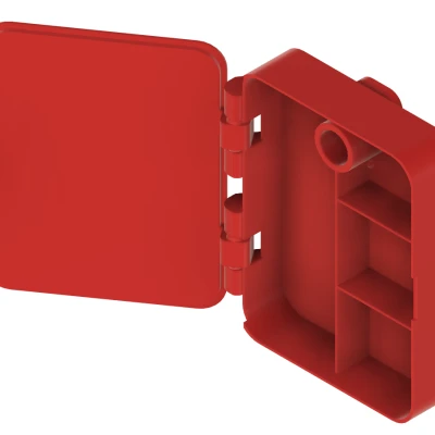 Hộp Đựng Đồ Câu Cá Mini Có Kẹp