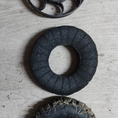 Lỗ độn bánh xe TPU 1.9" cho RC Crawler