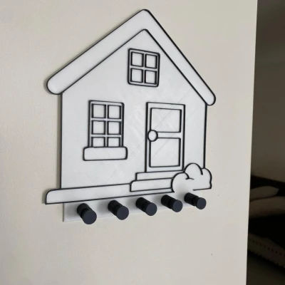 Móc Chìa Khóa Hình Ngôi Nhà