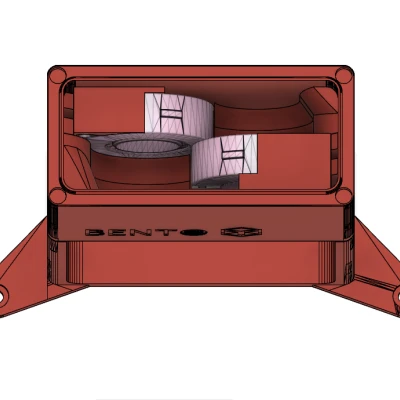 Bentobox v2.0 5015 Hút Lên Dọc cho Creality K1/K1C