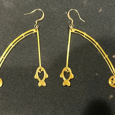 Bông Tai Cần Câu Cá