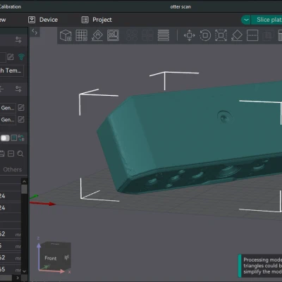 Mô hình 3D máy quét Creality CR Scan Otter