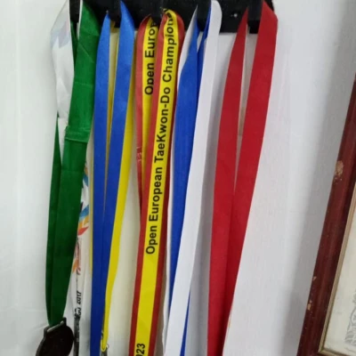 Móc Treo Huy Chương Taekwondo Đơn Giản