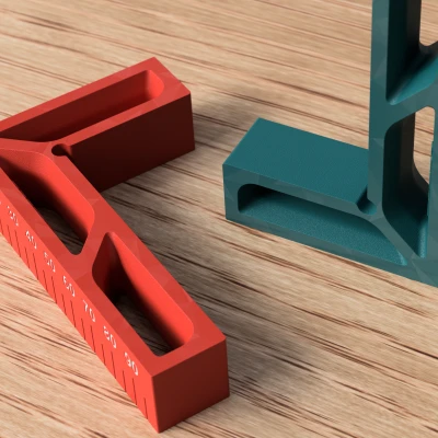 Thước Vuông Mini 100mm