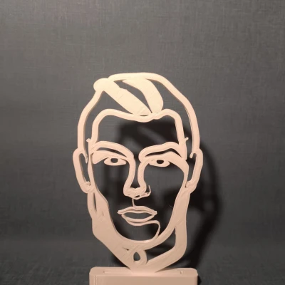 Tượng Chân Dung Ronaldo - CR7