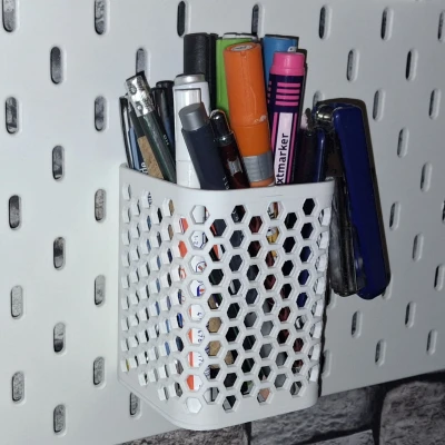 Hộp lục giác / Chỗ cắm bút Skadis