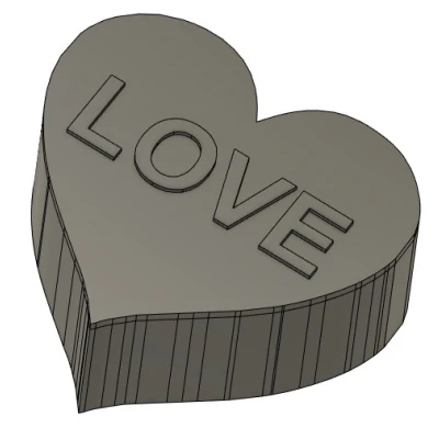 Hộp Trái Tim "Caja corazón."