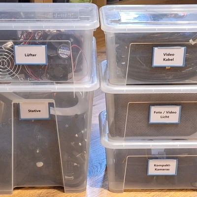 Bộ nhãn dán hộp IKEA SAMLA