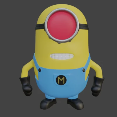 Mega Minion Mel Mắt Laser Despicable Me 4