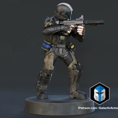 Mô Hình Rookie ODST Halo