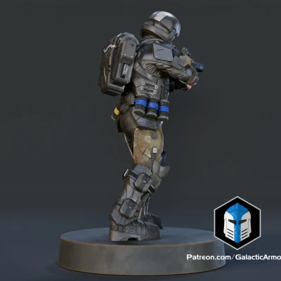Mô Hình Rookie ODST Halo