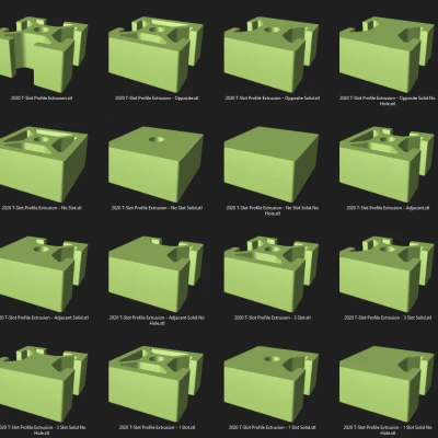 Bộ Thanh Nhôm T-Slot 2020