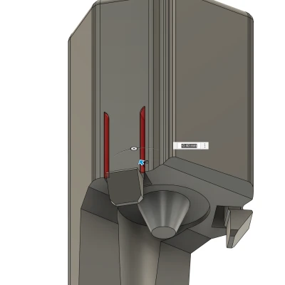 Nút Chỉnh Độ Cao Máy Cắt Cỏ Bosch Advanced Rotak 650