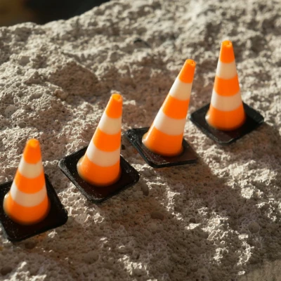 Mô hình Cọc tiêu 3D