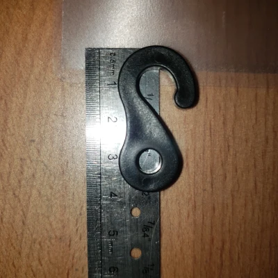 Móc chữ S cho Dây Co Giãn Lều Cắm Trại