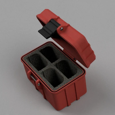 Hộp Đựng Pin Canon LP-E6 Chắc Chắn (Phiên Bản 3, 4 và 6 Pin)