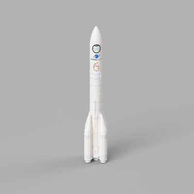Mô hình tên lửa Ariane 6 tỷ lệ 1/256