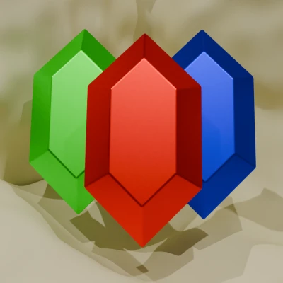 Zelda Breath of the Wild Rupee - Kiểu Vát Cạnh Mới