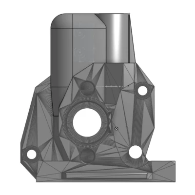 Khung chính G2SA Orbiter 2 mount có cảm biến sợi nhựa BETA chưa kiểm thử
