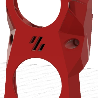 Stealthburner - 3do nozzle cam v2, Knomi v2