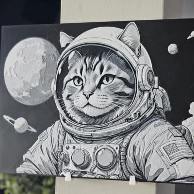 Mèo Phi Hành Gia Hueforge