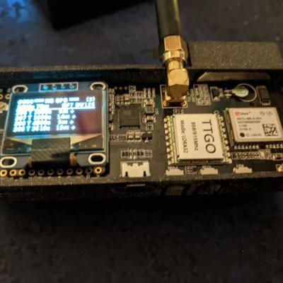 Vỏ TTGO T-Beam V1.1 cho ăng-ten GPS lớn