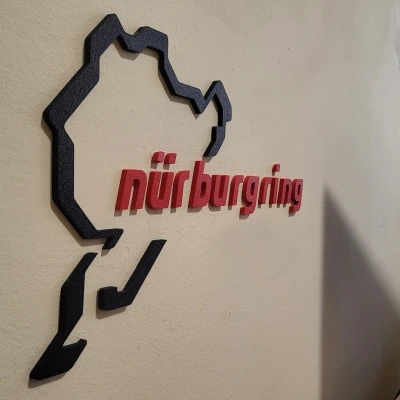 Trang trí tường Nürburgring Nordschleife