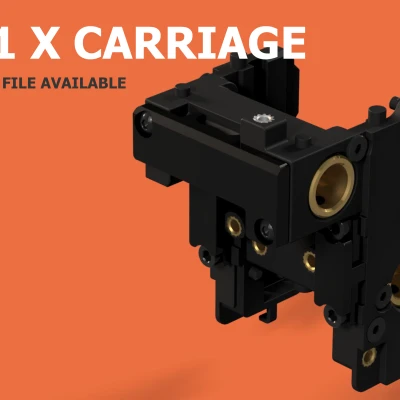CAD cho bộ phận X Carriage của Creality K1