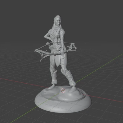 Mô hình 3D Aloy từ Horizon Forbidden West