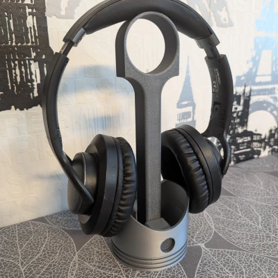 Chân đế tai nghe hình Piston